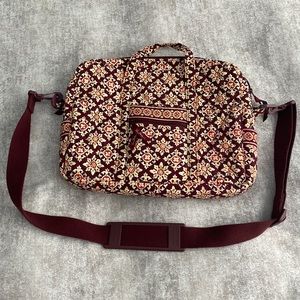 Vera Bradley Medallion Pattern Quilted Laptop Bag
